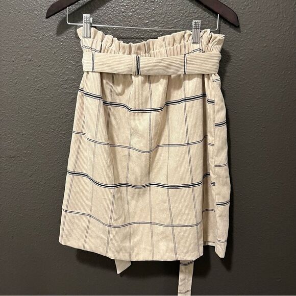 Potters Pot Corduroy Button Front Skirt Large - Picture 4 of 10